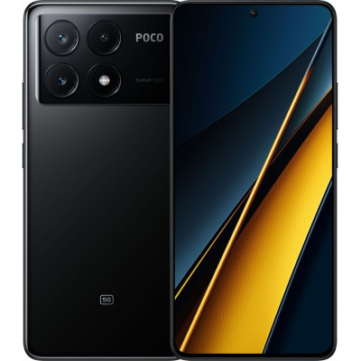 Смартфон Xiaomi Poco X6 Pro 5G 8/256GB Black, Чорний