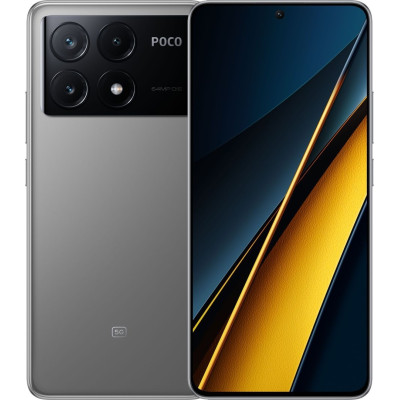 Смартфон Xiaomi Poco X6 Pro 5G 12/512GB Grey, Сірий