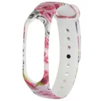 Ремінець Принт Mi Band 3/4 Троянди