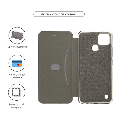 Чехол-книжка G-Case Realme C25Y/C21Y Черная