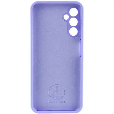 Чехол накладка Getman Liquid Silk Samsung A245 (A24) Сиреневая/ Light Purple