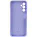 Чехол накладка Getman Liquid Silk Samsung A245 (A24) Сиреневая/ Light Purple
