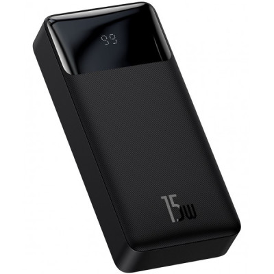Універсальна мобільна батарея Повербанк Baseus Bipow 15W 20000mAh Чорний