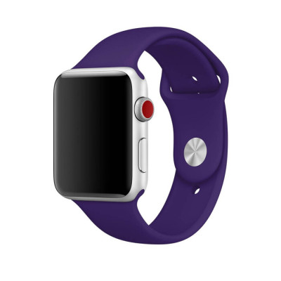 Ремешок Apple Watch 38мм Силикон Ультрафиолетовый