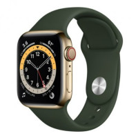 Ремінець Apple Watch 42mm Силікон Чорно-зелений Ремінець Apple Watch 42mm Силікон Чорно-зелений