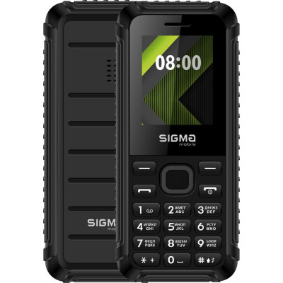 Мобильный телефон Sigma X-style 18 Black, черный