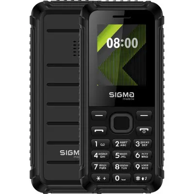 Мобільний телефон Sigma X-style 18 Black, чорний