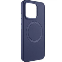 Чехол накладка Bonbon Metal MagSafe Xiaomi Redmi Note 13 4G Синяя Чехол накладка Bonbon Metal MagSafe Xiaomi Redmi Note 13 4G Синяя