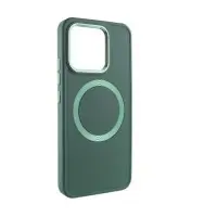 Чохол накладка Bonbon Metal MagSafe Xiaomi Redmi Note 13 Pro 4G Зелена/ Pine Green