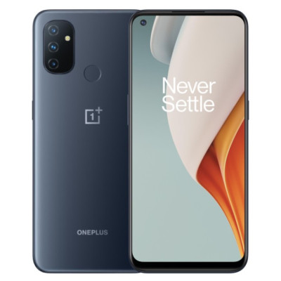 Смартфон OnePlus Nord N100 4/64GB Midnight Frost, синій