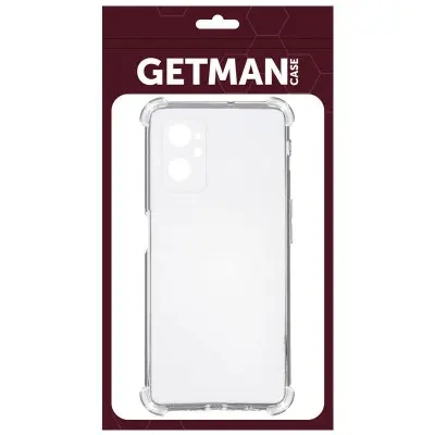 Чехол накладка Getman Ease Oppo A76/A96 Прозрачная