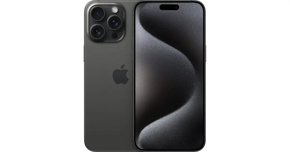 Смартфон Apple iPhone 15 Pro 256Gb Black Titanium, Чорний 