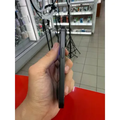 Смартфон Apple iPhone 15 Pro 256Gb Black Titanium, Чорний "S" (Б/В) (Ідеальний стан)