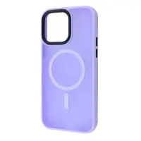 Чехол накладка WAVE Matte Colorful MagSafe iPhone 12/12 Pro Светло-фиолетовая