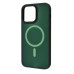Чехол накладка WAVE Matte Colorful MagSafe iPhone 13 Зелёная