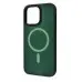 Чехол накладка WAVE Matte Colorful MagSafe iPhone 13 Зелёная