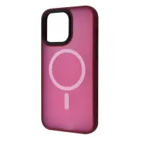 Чехол накладка WAVE Matte Colorful MagSafe iPhone 13 Красная