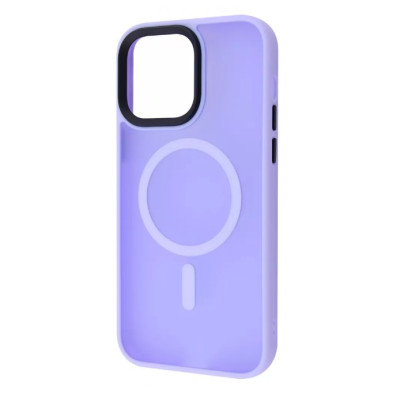 Чохол накладка WAVE Matte Colorful MagSafe iPhone 14 Pro Max Світло-фіолетова