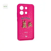 Чехол Накладка Best Fiend Xiaomi Redmi 13/Poco M6 Розовая