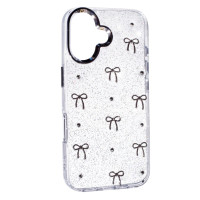 Чехол Накладка Glue Case Hit iPhone 16 Бантики Чехол Накладка Glue Case Hit iPhone 16 Бантики