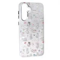 Чехол Накладка Soft Milky Samsung A366 (A36 5G) Котик/Love cat