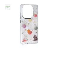 Чохол Накладка Milkyt Xiaomi Redmi Note 13 Pro 4G/ Note 14S Котики/Cat with theads