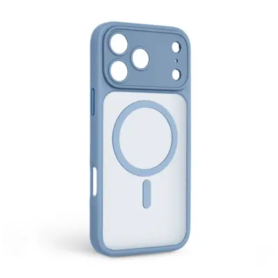 Чехол Накладка ARM Lush Magsafe iPhone 17 Pro Max Голубая /Chambray Чехол Накладка ARM Lush Magsafe iPhone 17 Pro Max Голубая /Chambray