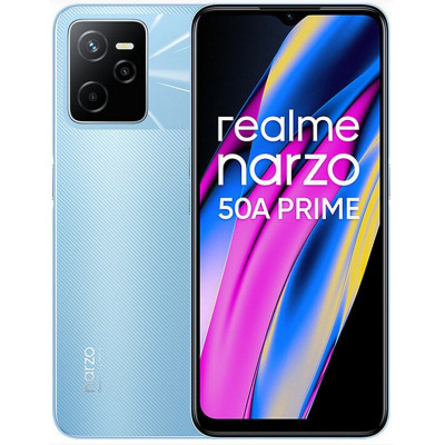 Смартфон Realme narzo 50A Prime 4/64GB Flash Blue, голубой