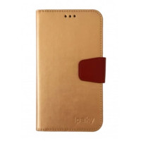 Чохол-книжка Універсальна iPaky 4.5" Золота