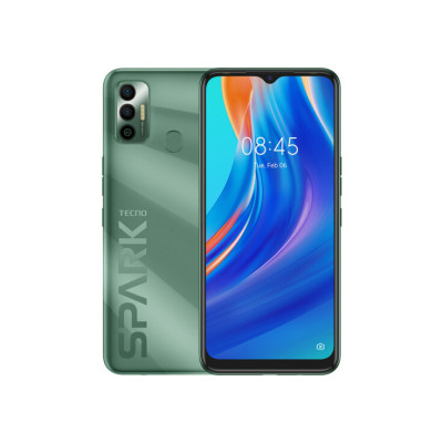 Смартфон Tecno Spark 7 (KF6n) 4/128GB NFC Spruce Green, зелений