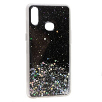 Чохол накладка Star Glitter Samsung A107 (A10s 2019) Чорна (M)