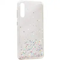 Чехол накладка Star Glitter Samsung A307/A505 Прозрачная
