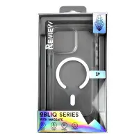 Чохол Накладка Re:view OBLIQ MagSafe iPhone 15 Прозора