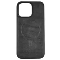 Чохол Накладка Speshl Leather MagSafe iPhone 14 Pro Max Чорна