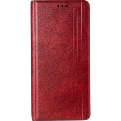 Книжка Gelius Leather New Samsung A125 (A12)/M127 (M12) Червона