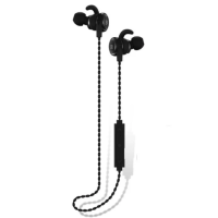 Bluetooth-гарнітура Remax RB-S10 Black, чорний Bluetooth-гарнітура Remax RB-S10 Black, чорний