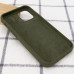 Чехол накладка HC iPhone 14 Pro Max Зелёная/Cyprus Green
