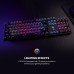 Клавиатура USB Fantech ATOM MK886V2 Blue Switch Черно/Серая