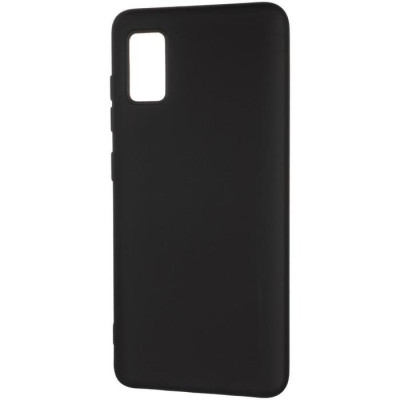 Чехол накладка Full Soft Samsung A415 (A41) Черная
