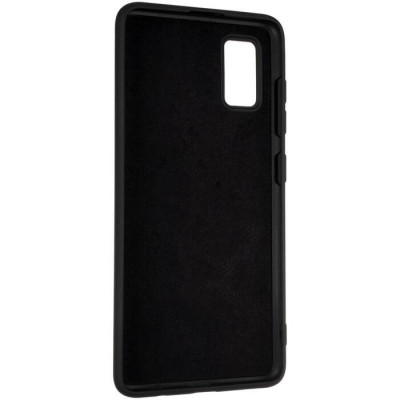 Чехол накладка Full Soft Samsung A415 (A41) Черная