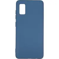 Чехол накладка Full Soft Samsung A415 (A41) Синяя