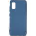 Чехол накладка Full Soft Samsung A415 (A41) Синяя