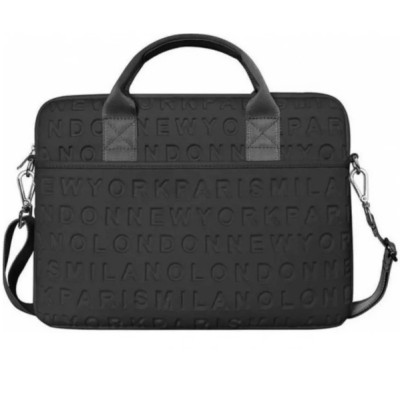 Сумка для Ноут-бука WiWU Vogue Laptop Slim 15.4'' Чёрная