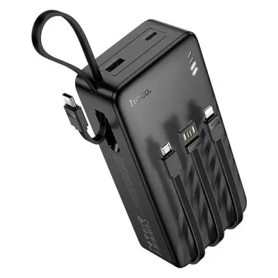 Універсальна мобільна батарея Повербанк Hoco J146B Night tide 30000mAh Чорний