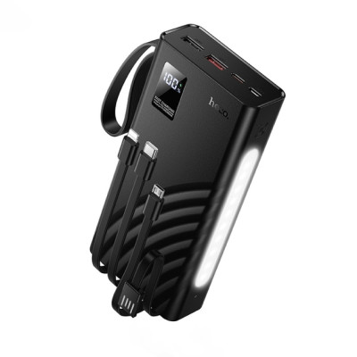 Универсальная мобильная батарея Повербанк Hoco J155 22.5W + PD20W 20000mAh Черный Универсальная мобильная батарея Повербанк Hoco J155 22.5W + PD20W 20000mAh Черный
