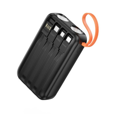 Универсальная мобильная батарея Повербанк Hoco J151A 10000mAh Чёрный Универсальная мобильная батарея Повербанк Hoco J151A 10000mAh Чёрный
