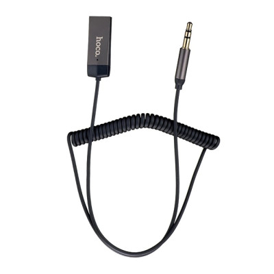 BT Adapter Hoco E78 AUX/USB/mic Чорний