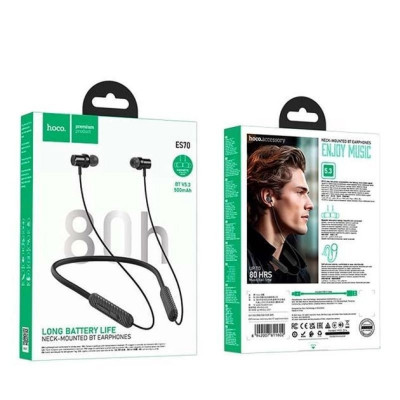 Безпровідні навушники Hoco ES70 Black, чорний Безпровідні навушники Hoco ES70 Black, чорний