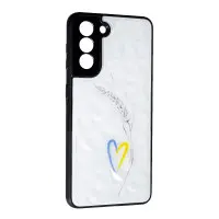Чехол накладка Prisma UA Samsung G991 (S21) сердце