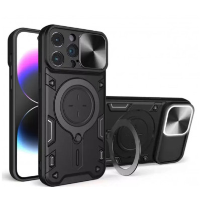 Чехол накладка Protective Stand Xiaomi Note 13 4G Черная